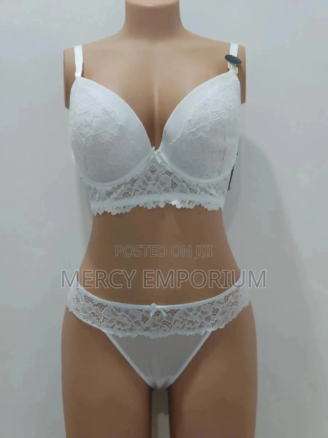 Push Up Paded Longline Bra With a Matching Thong. Bra 36DD