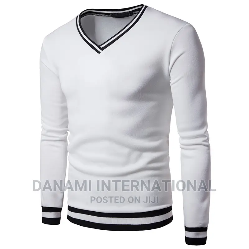 V Neck Long Sleeve Sweatshirt