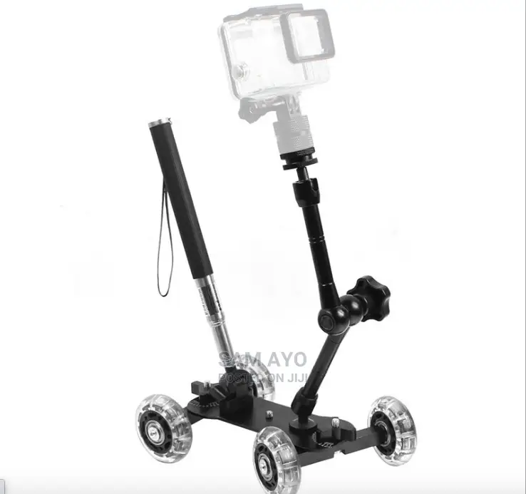 Table Camera Video Wheels -Track Slider Car (Movie Making)