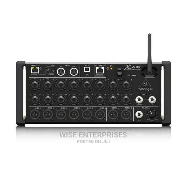 X Air Xr18 Behringer Digital Mixer