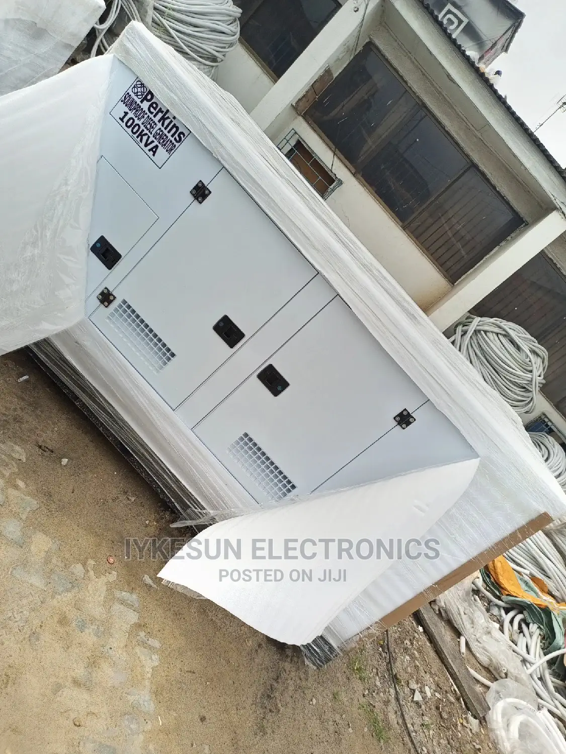 New 100kva Perkins Soundproof Diesel Generator 100%Copper