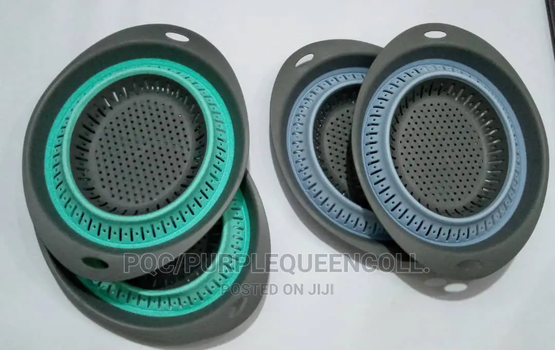 Colander/Collapsible Silicon Kitchen Sieve(Biggest Size)