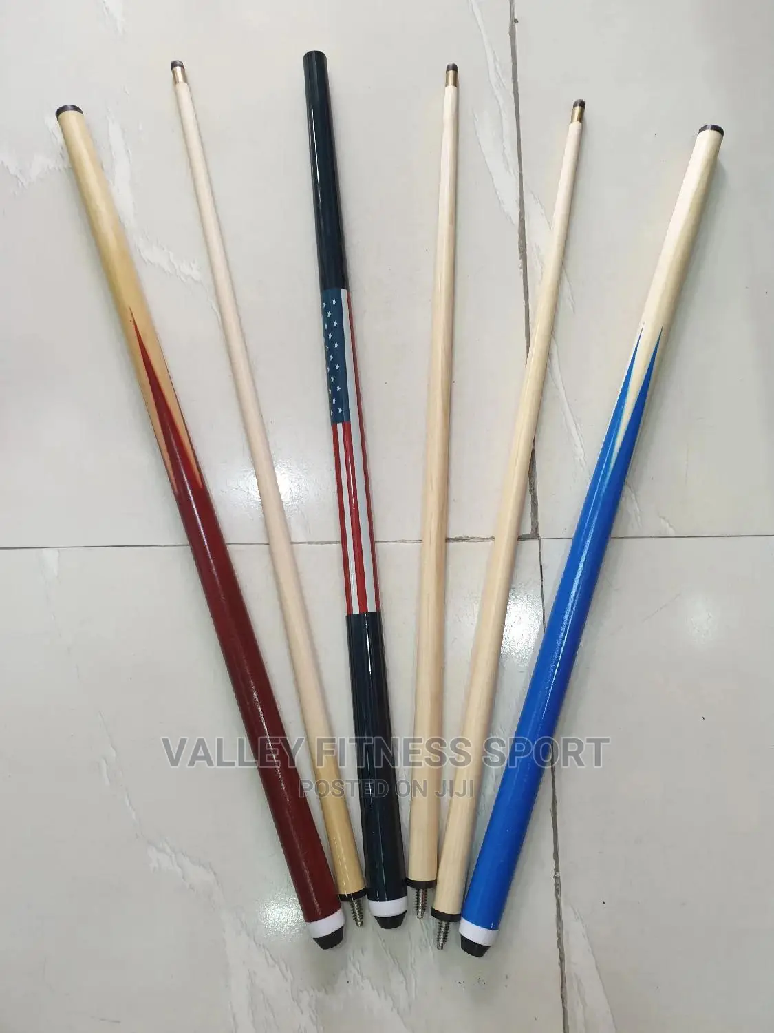 Detachably Snooker Stick and Straight One