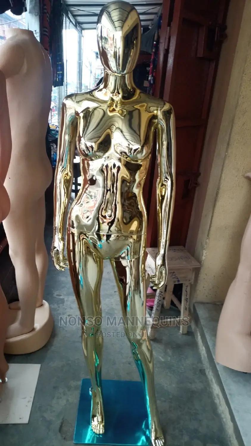 Size 8 Good Chrome Female Display Mannequins Hh