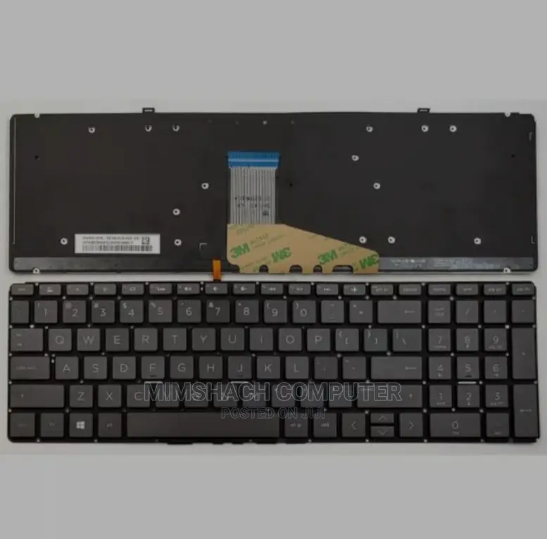 Spectre X360 15-Ch 15-Ch000 Series US Gray Backlit Keyboard