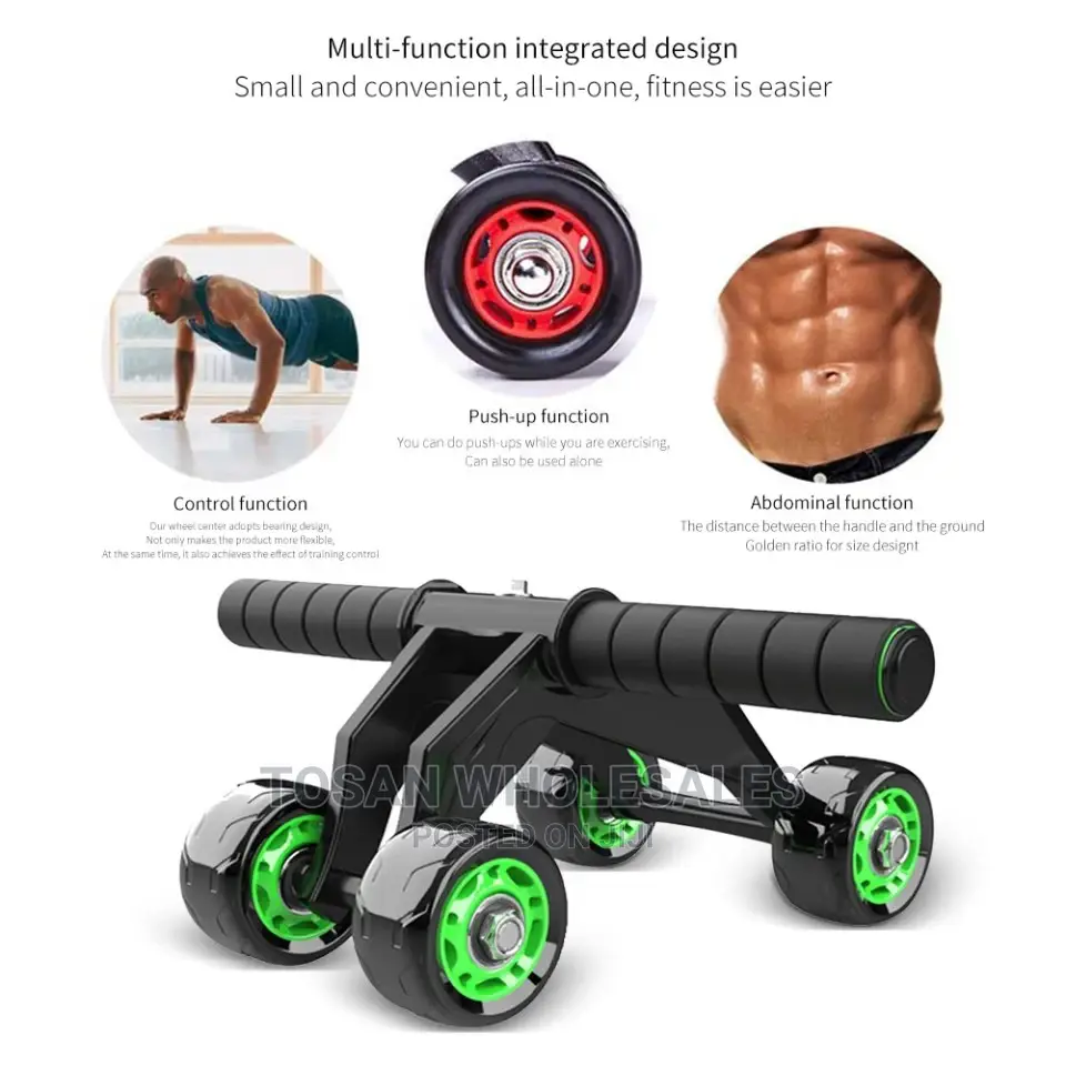 4-Wheel Abdominal Roller (Big)