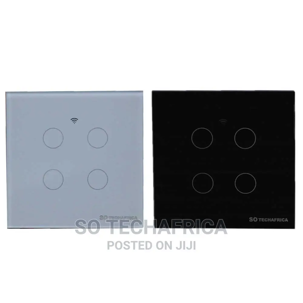Smart Wifi RF Touch Switch 1/2/3/4 Black/White