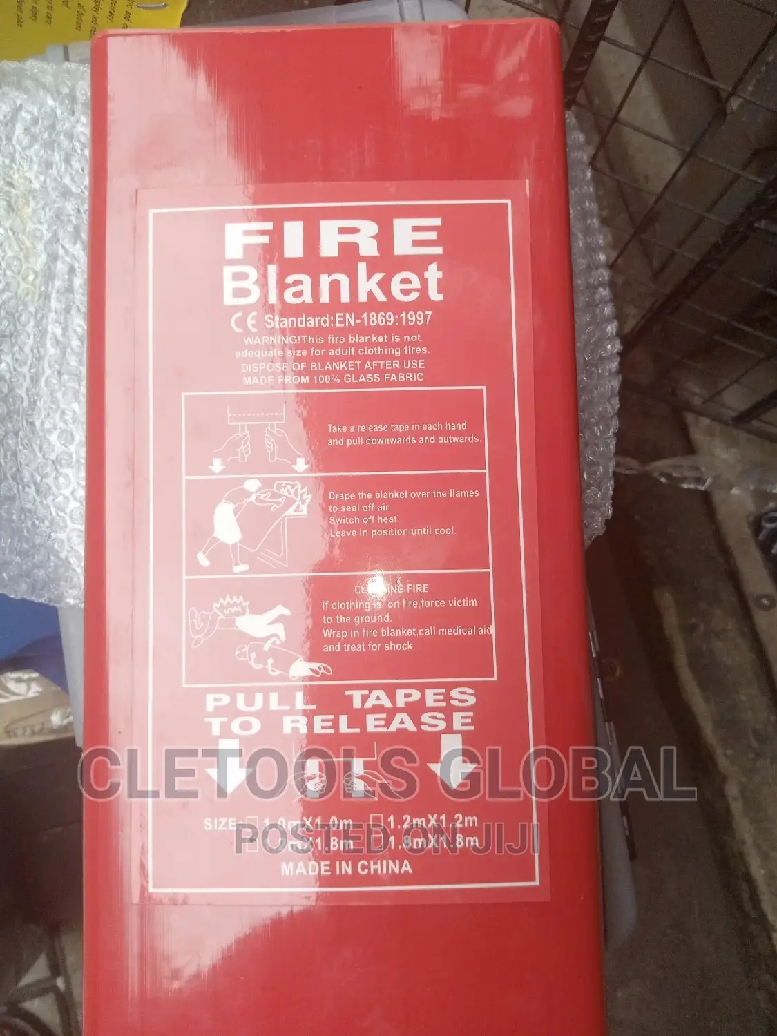 Fire Blanket 1.2M X 1.8M