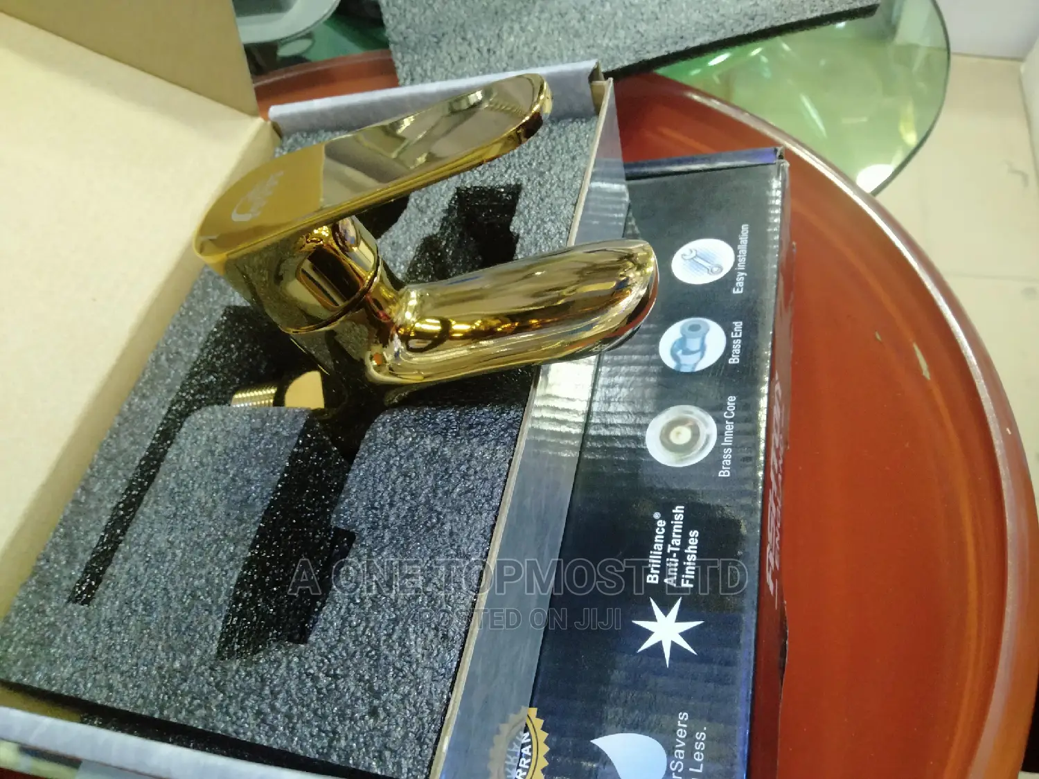 Gold Wall Tap