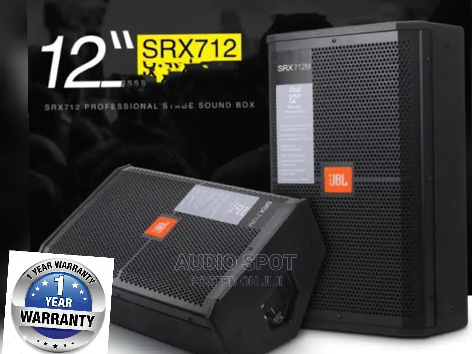 Original JBL Srx712m Professional Stage Monitor /Feedback