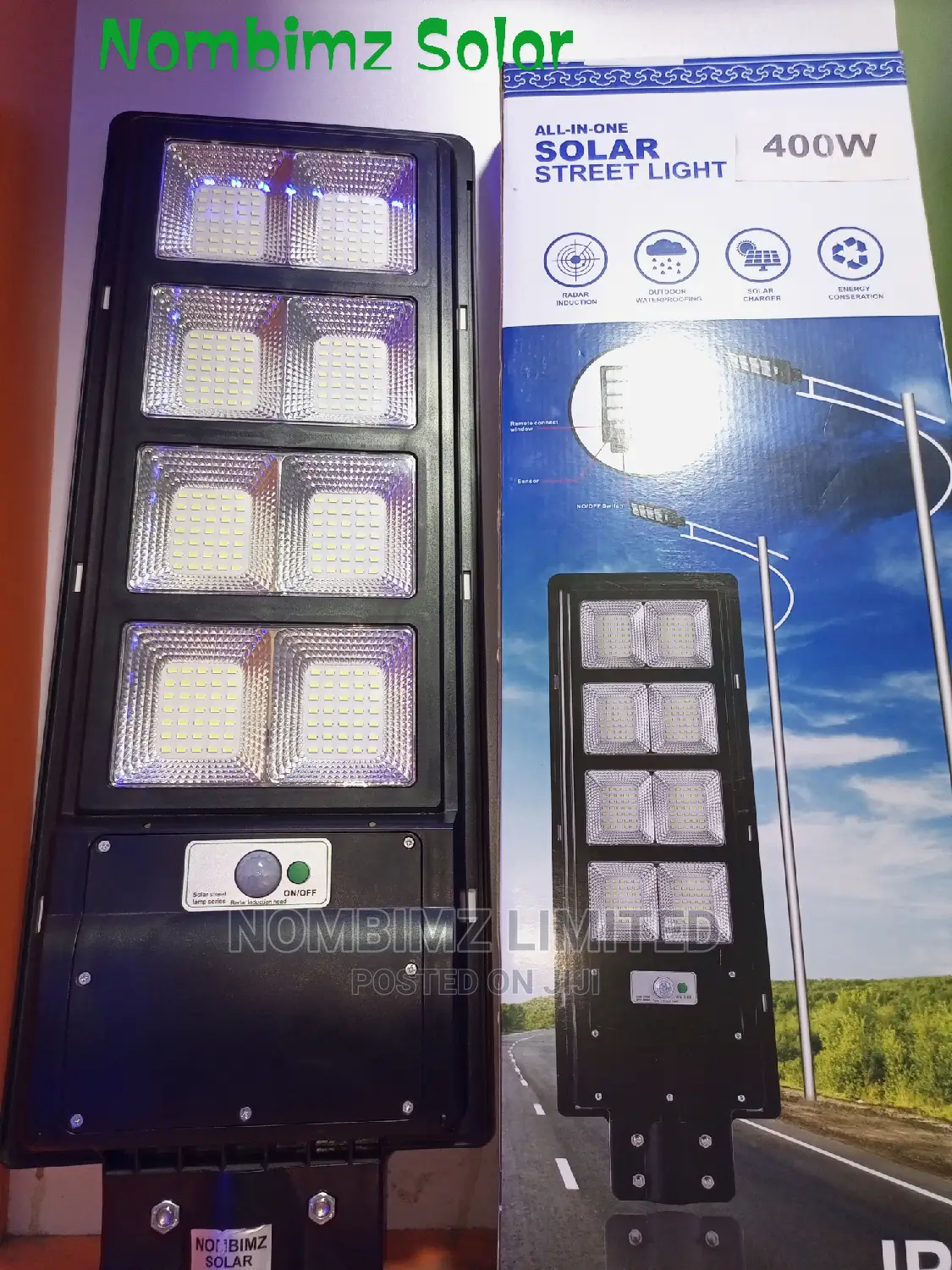Solar Street Light With Multiple Eyes