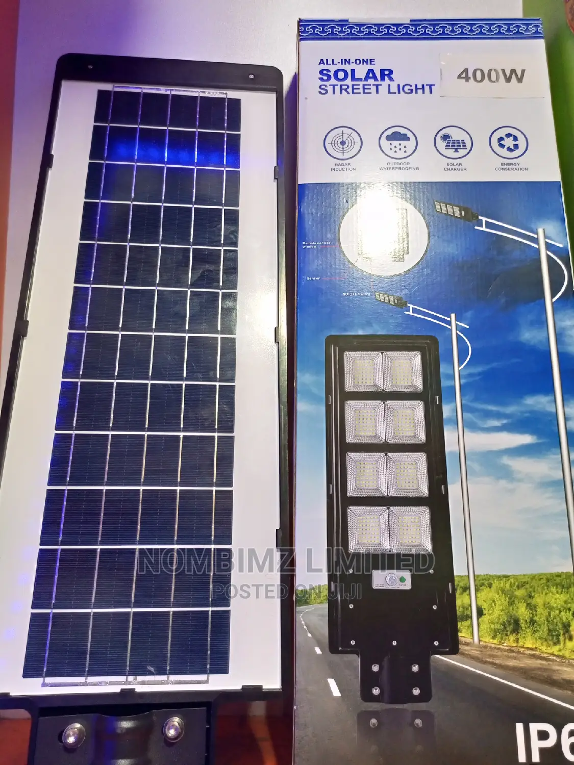 Solar Street Light With Multiple Eyes