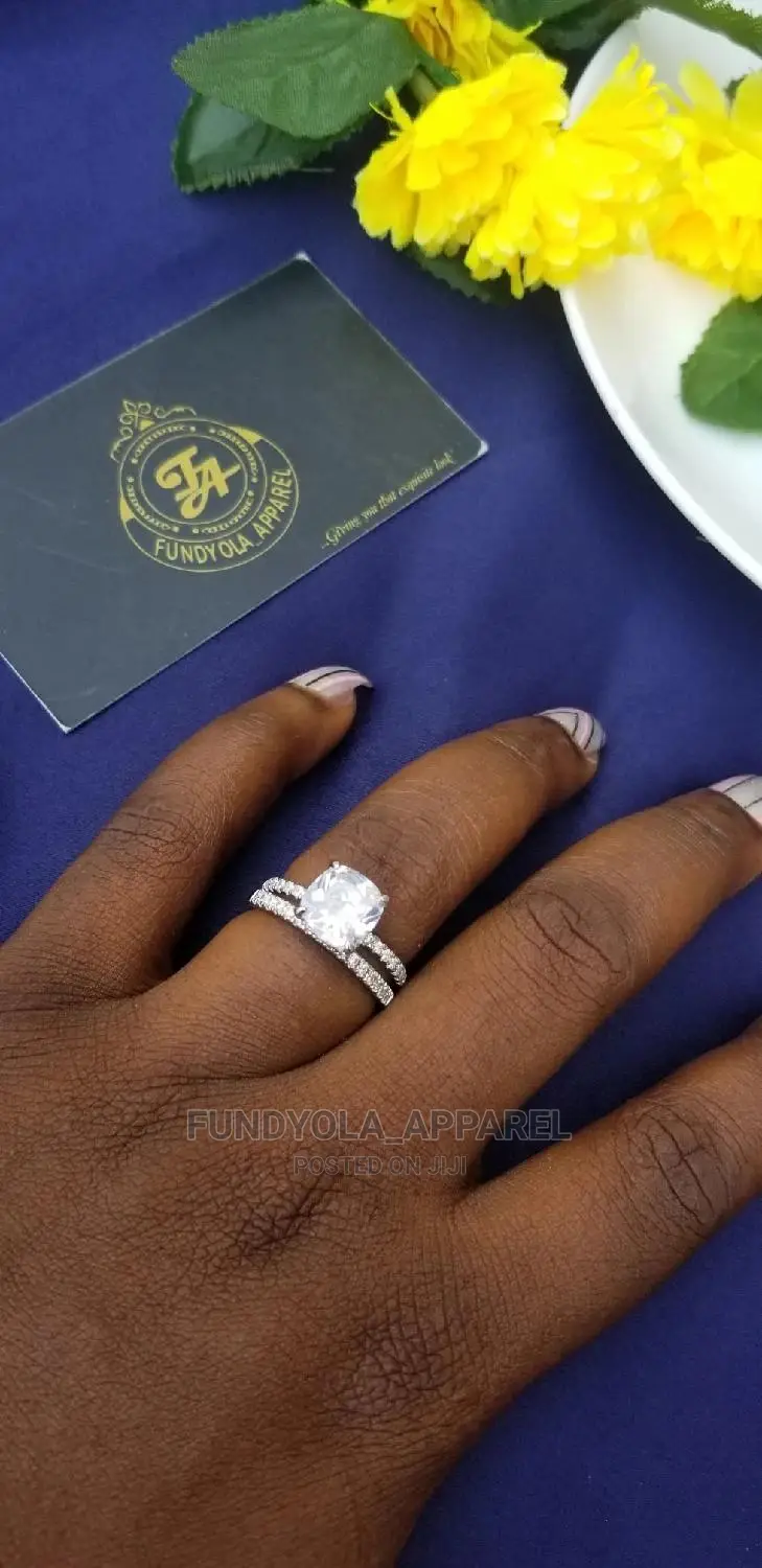 925 Sterling Silver Bridal Set