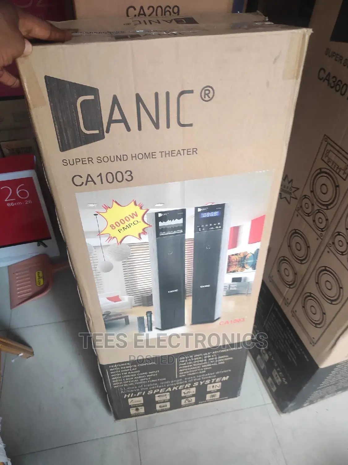 Canic Home Theater 600watts With Microphone