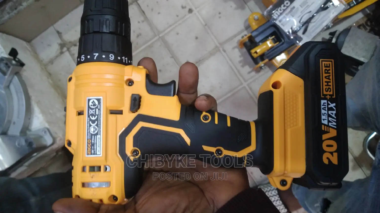 20v Ingco Impact/Cordless Drill