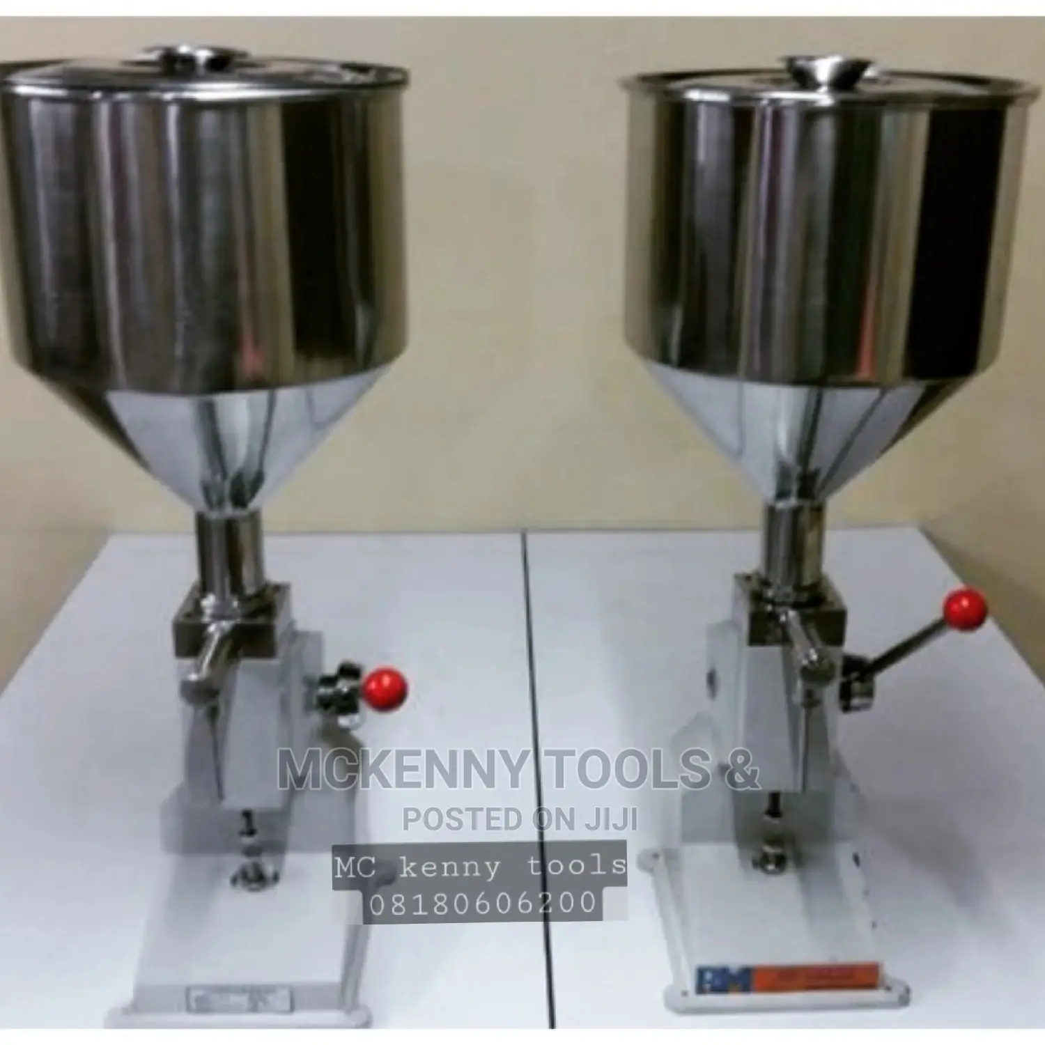 Manual Filling Machine (5~50ml) for Cream Shampoo Cosmetic