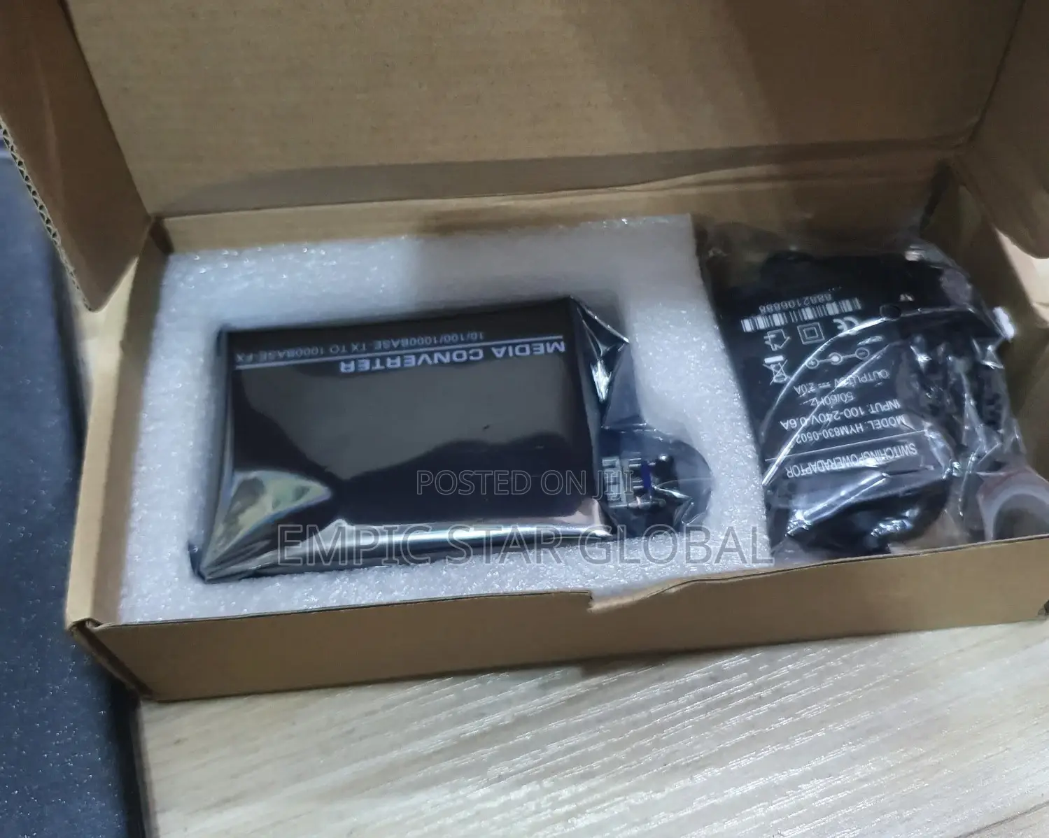 40km Fiber Media Converter Gigabit SFP Base