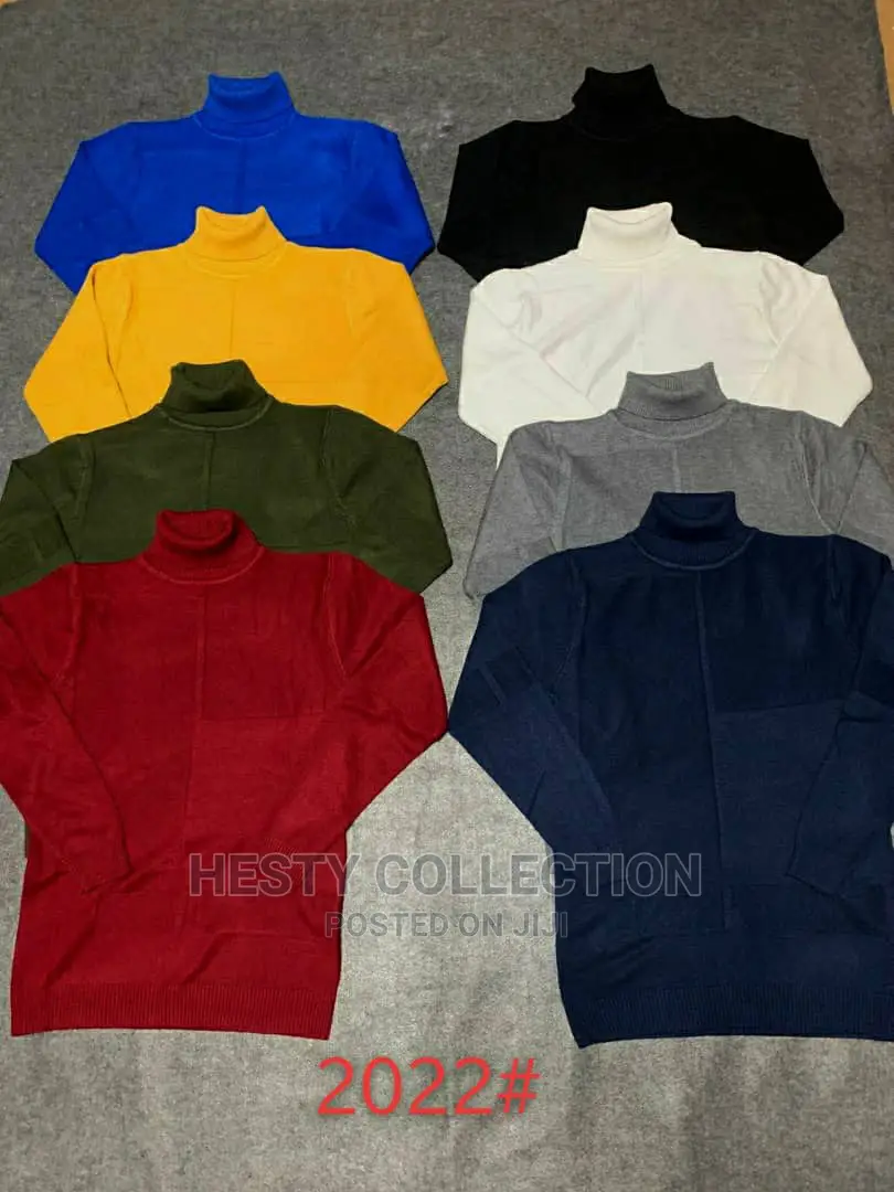 Unisex Thick Imported Turtle Neck
