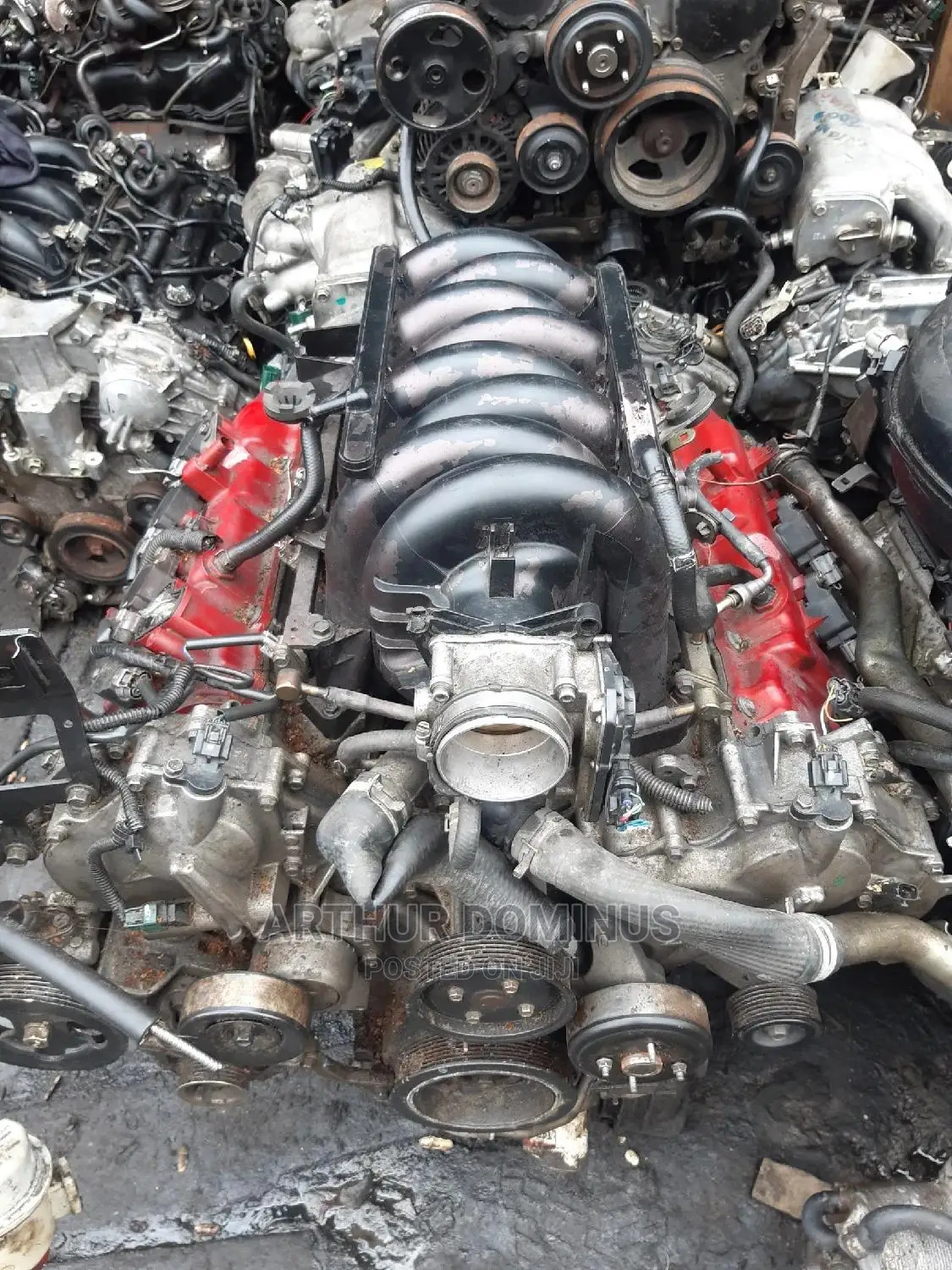Nissan Armada Titan Engine V8 5.6l
