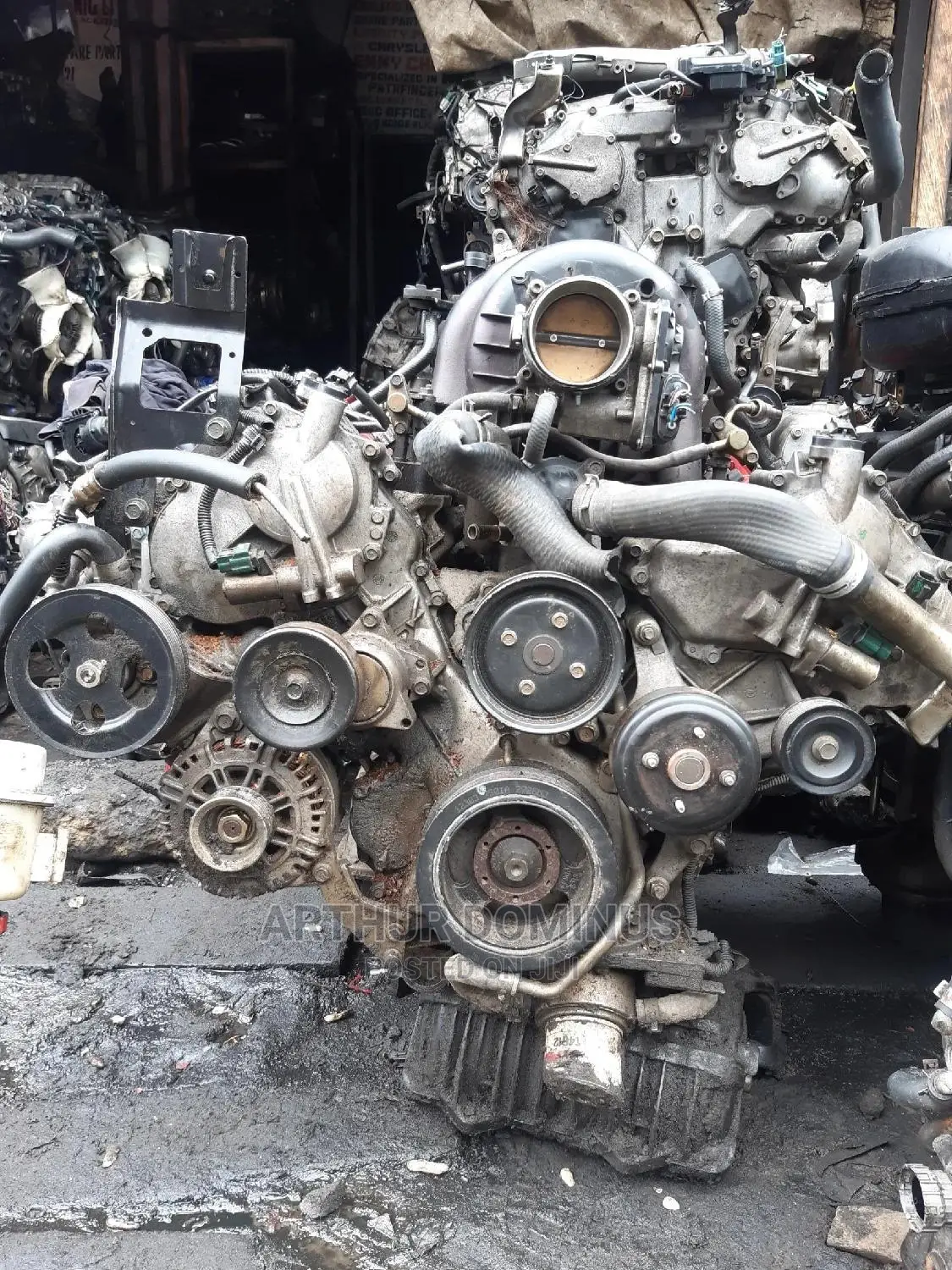 Nissan Armada Titan Engine V8 5.6l