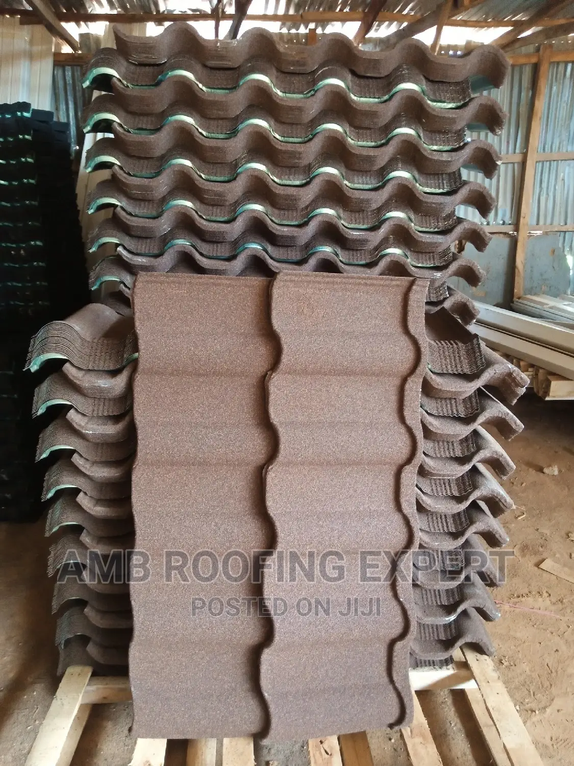 Ambb Roofing Stone Coated Roofing Material (Korea)