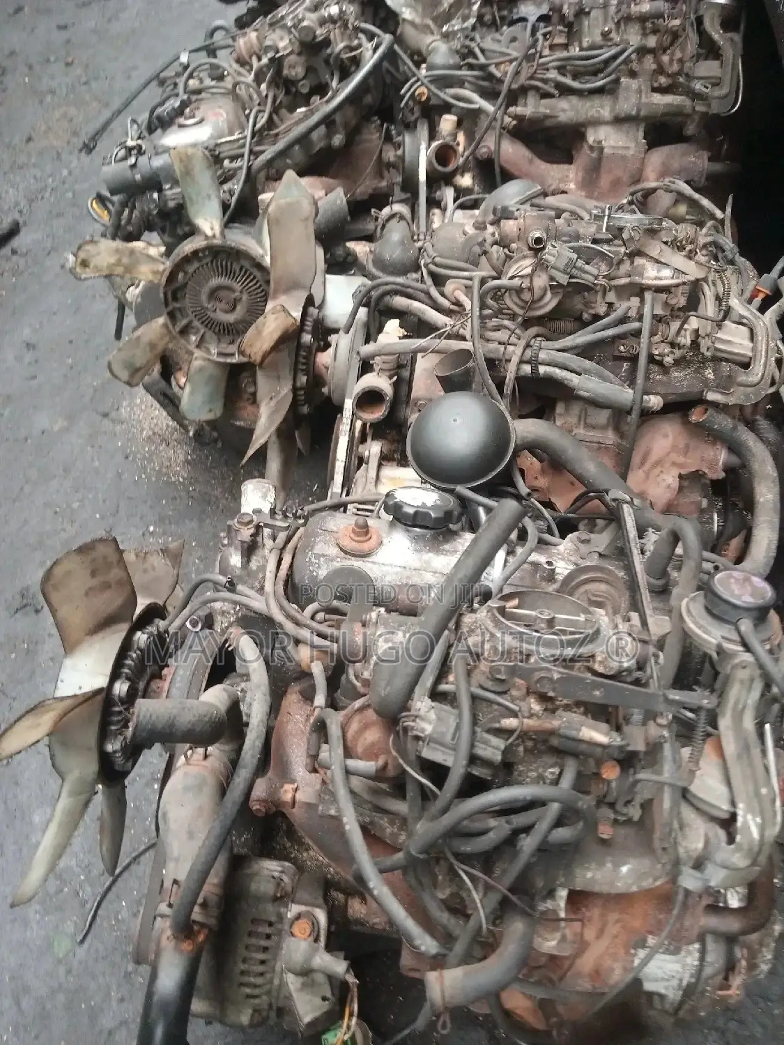 Toyota Litease Bus Engine