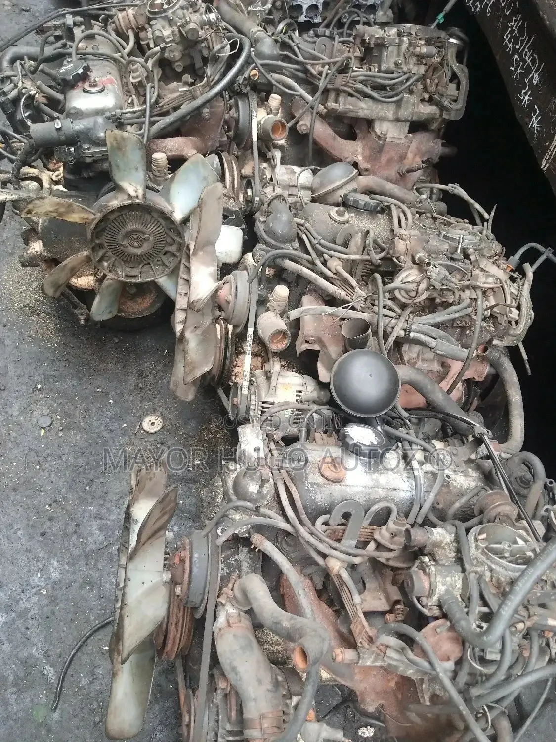 Toyota Litease Bus Engine