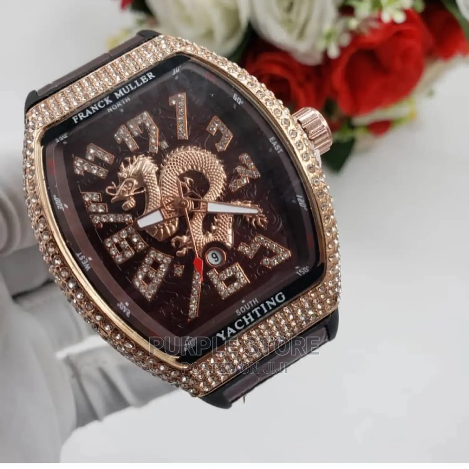 Franck Muller◇◇Leather◇◇Watch