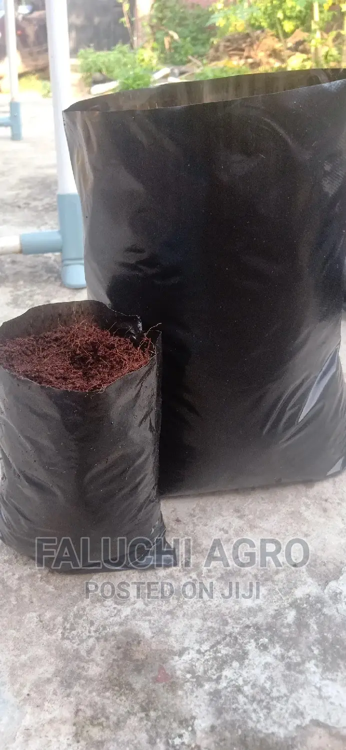 100 PCS Thicken Plastic Nursery Bags for Plants, Fruit Etc