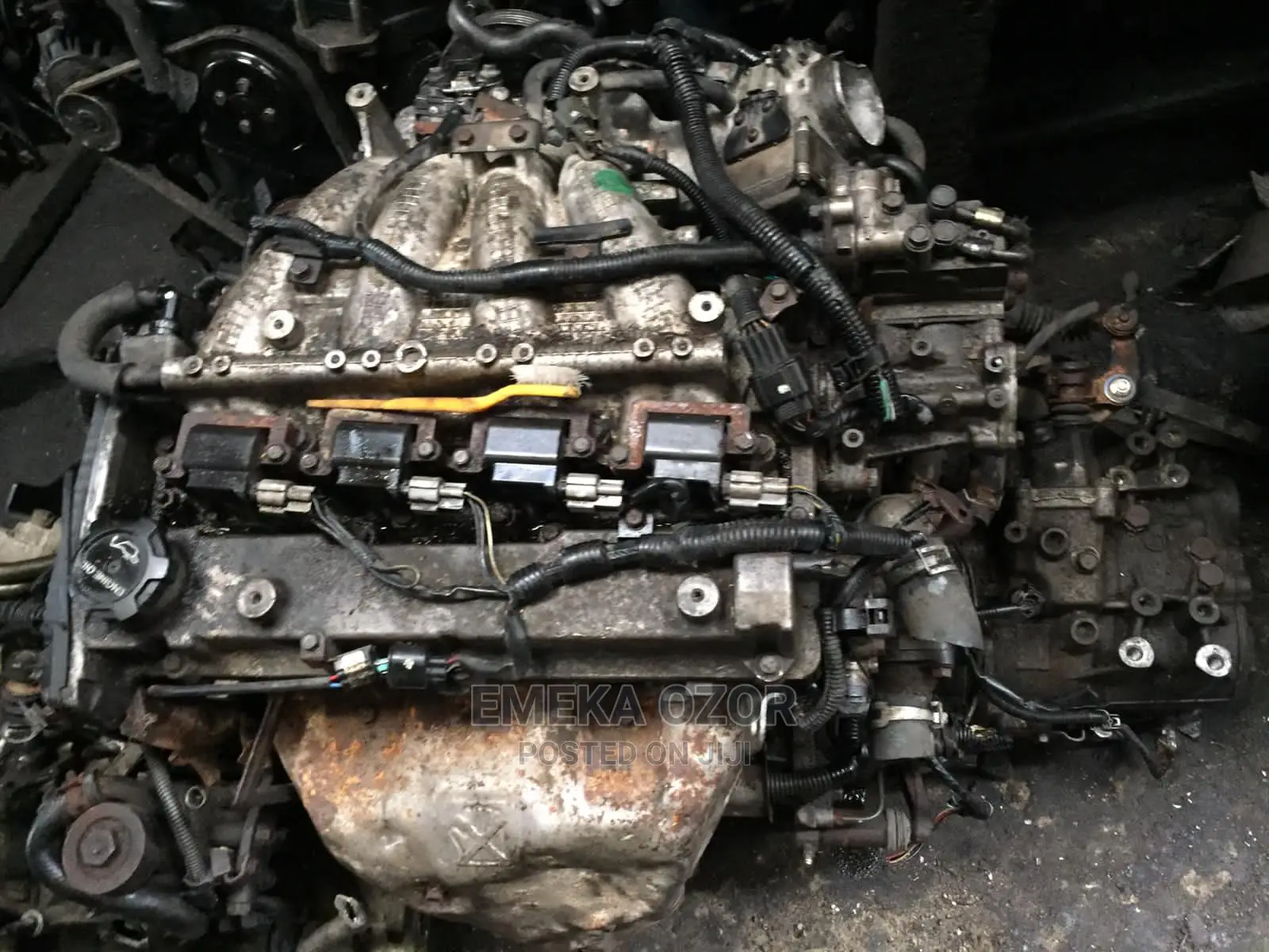 Mistibushi Space Wagon Engine 4 Coil 4 Plug