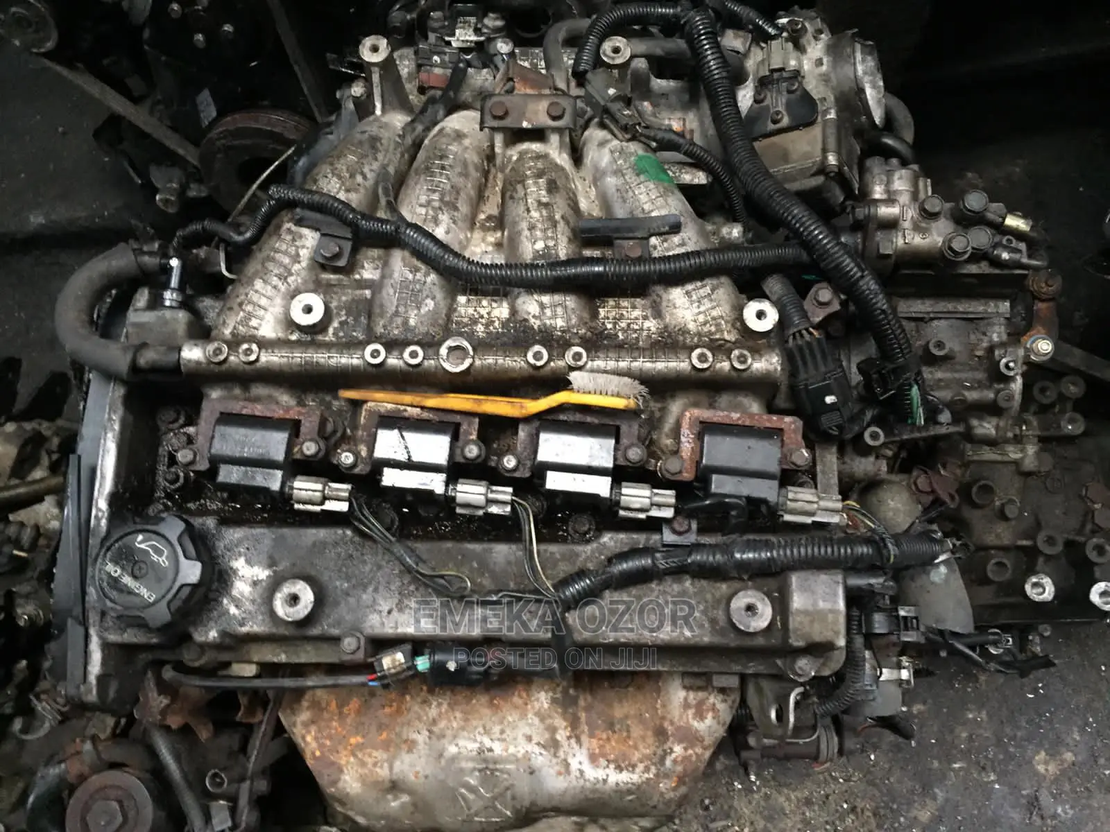 Mistibushi Space Wagon Engine 4 Coil 4 Plug