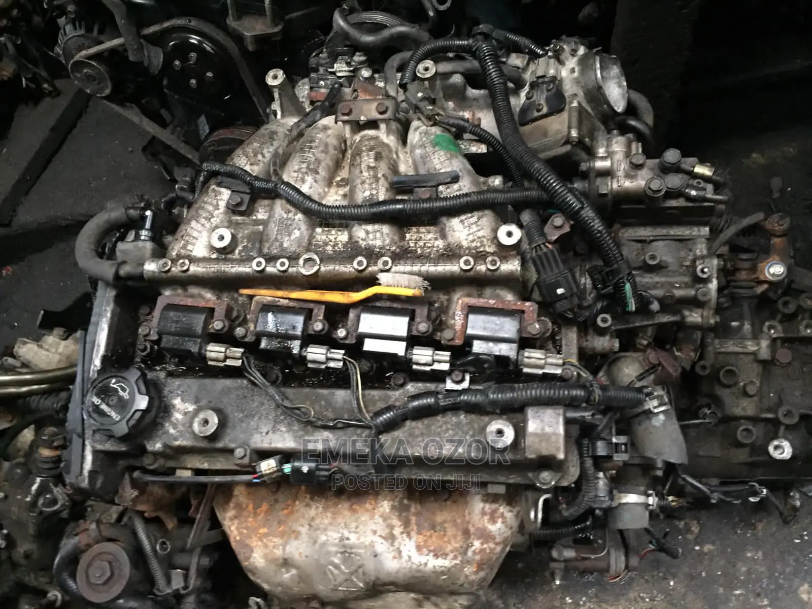 Mistibushi Space Wagon Engine 4 Coil 4 Plug