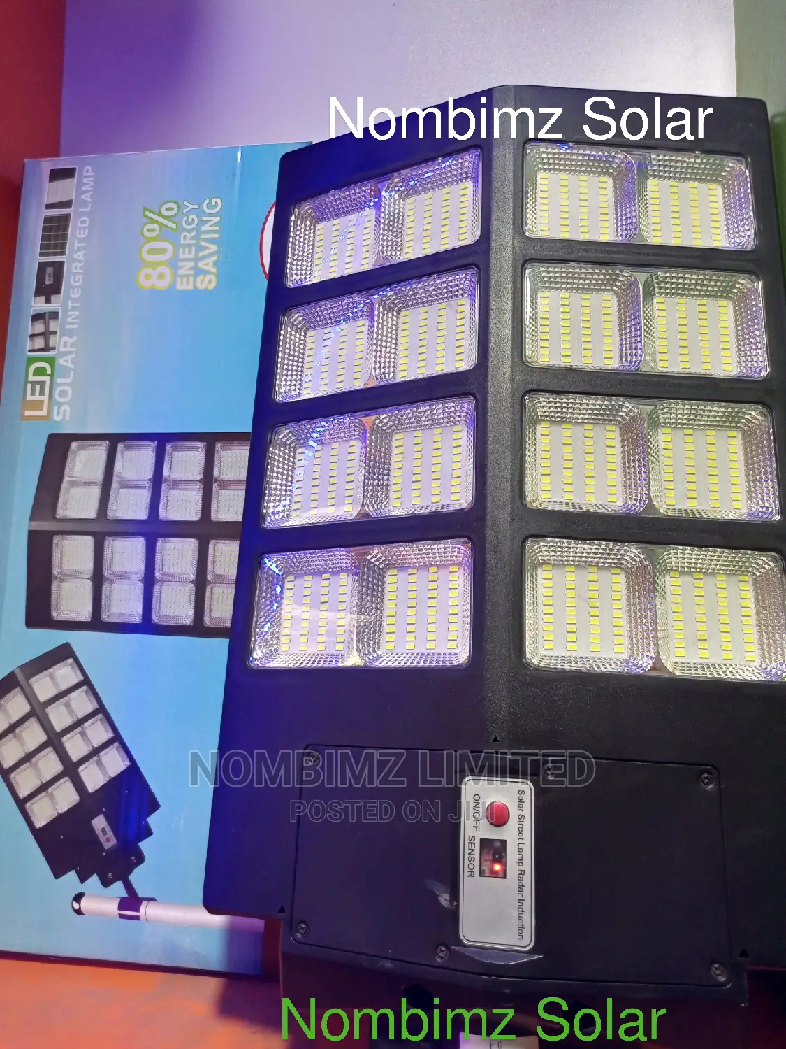 16eyes All in One Solar Street Light