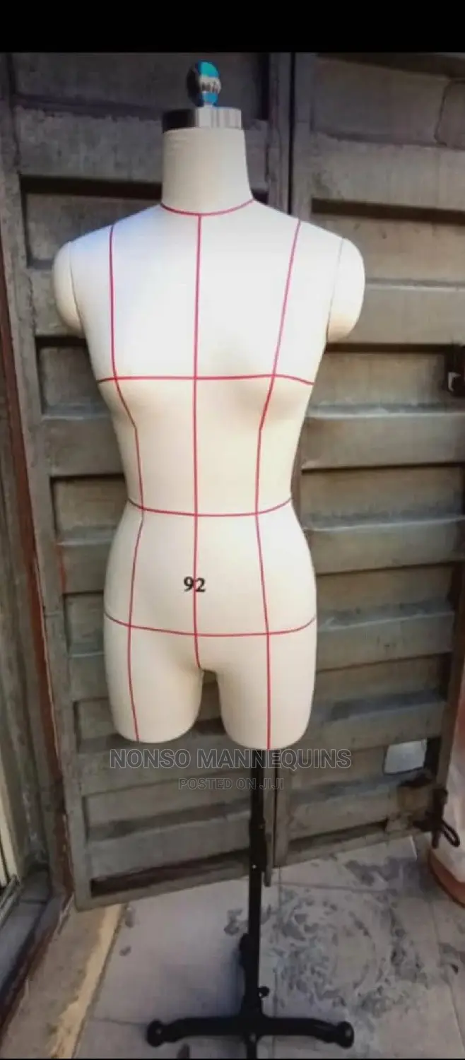 Female Red Line Body Display Dressform