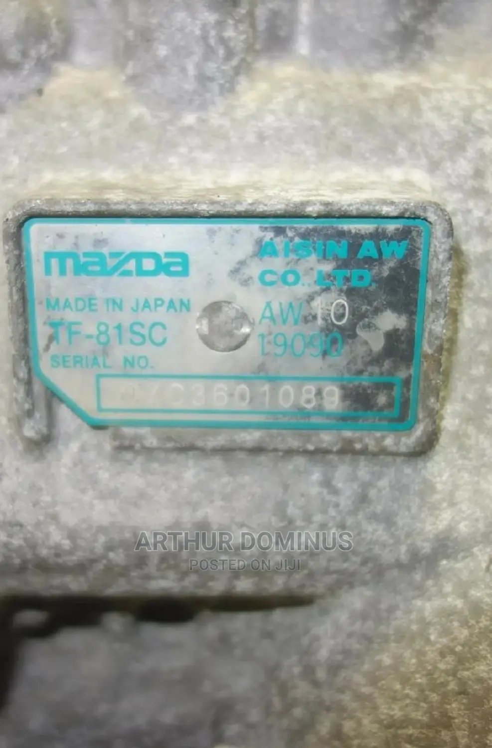 Mazda Cx7 Engine 2.3l 4plug With Turbo Power Charger