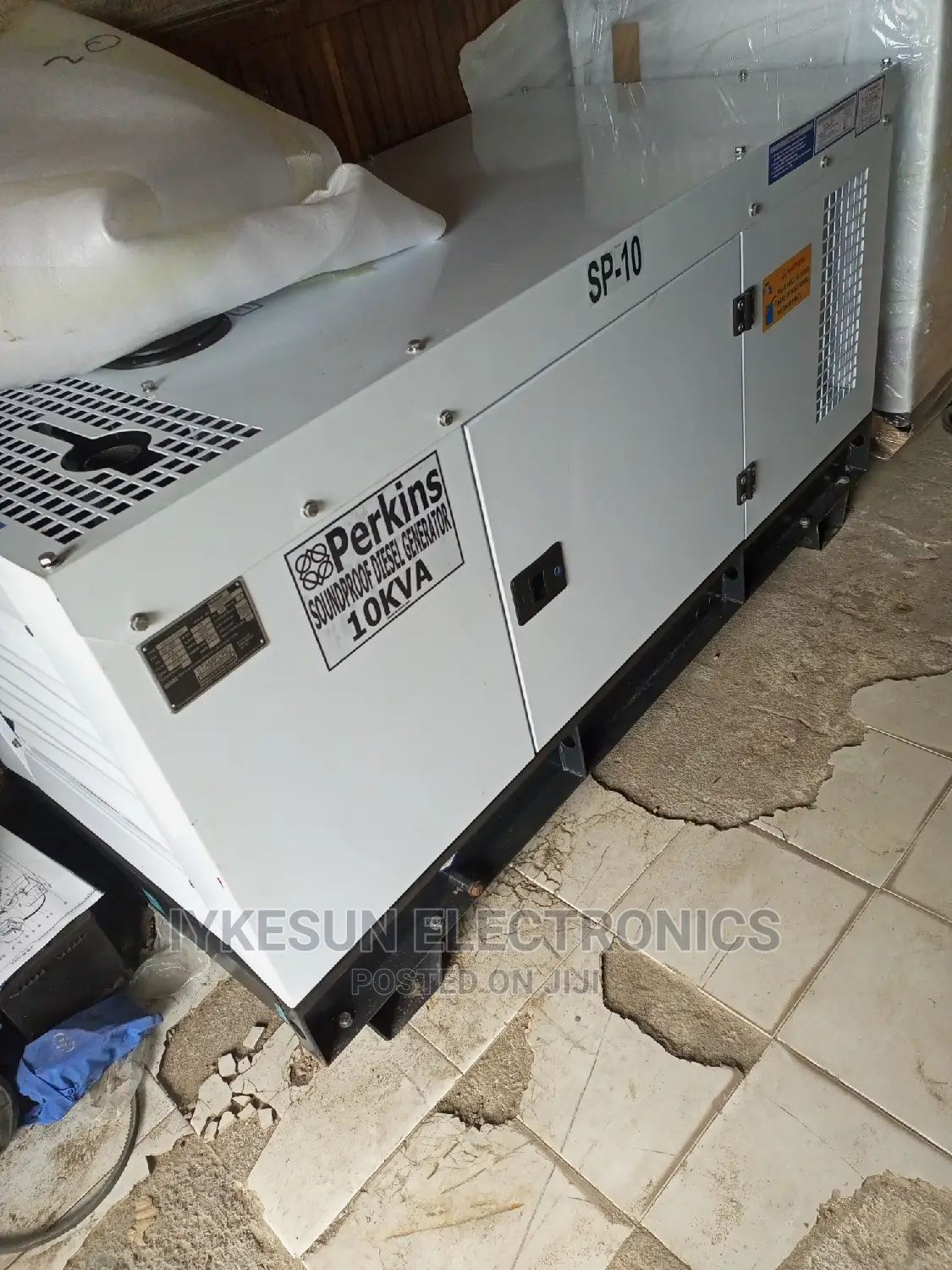 10KVA Perkins Soundproof Diesel Generator 100%Copper