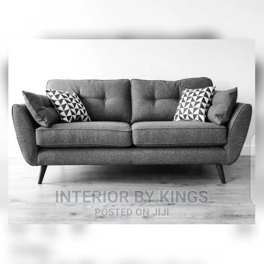 Quality 3 Seater Living Room Fabric Sofa Chair.