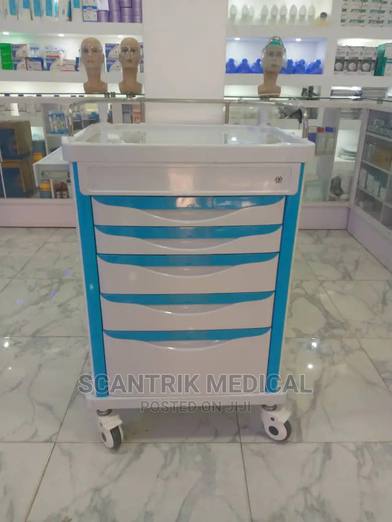Hospital Apparatus Anesthetic Trolley