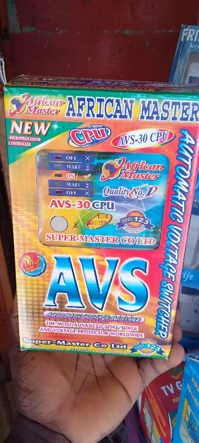 Super-Master Co LTD Avs 30cpu Automatic Voltage Switcher