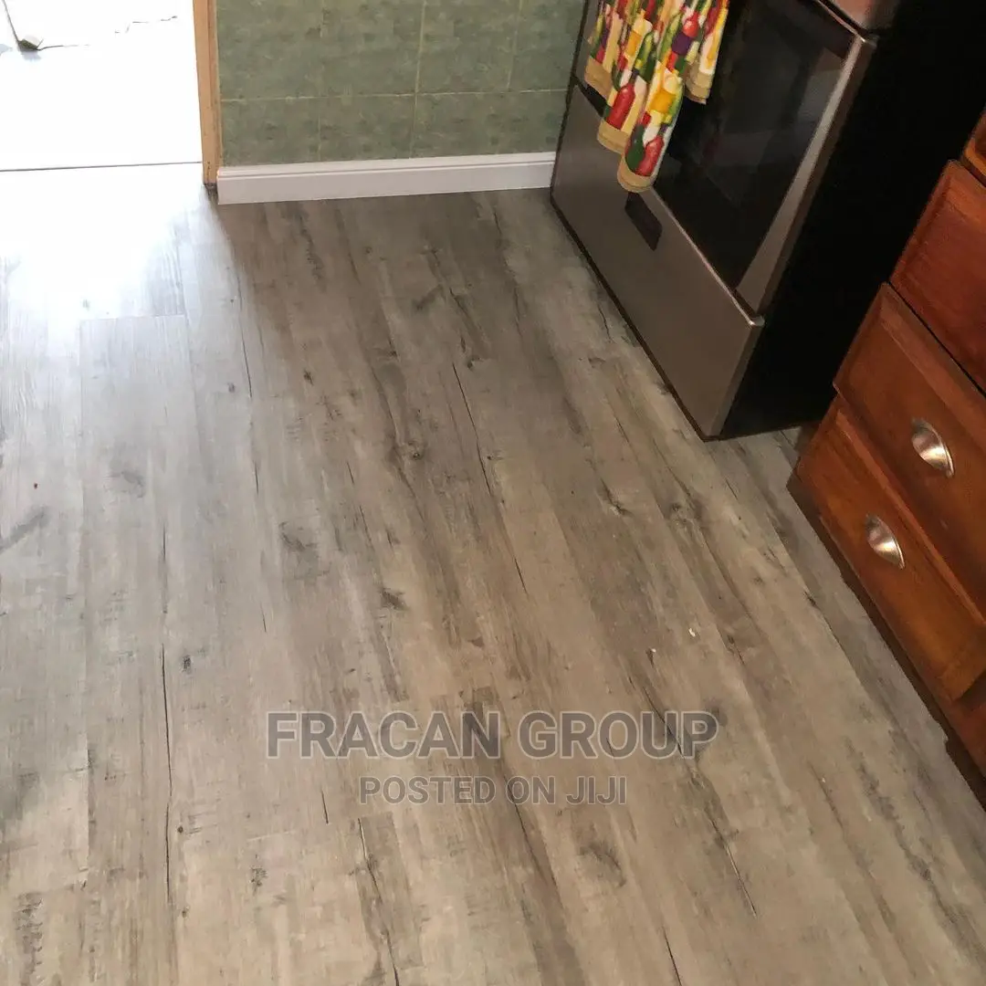 Water Friendly PVC Wood-Like Vinyl Floor. Free Installation
