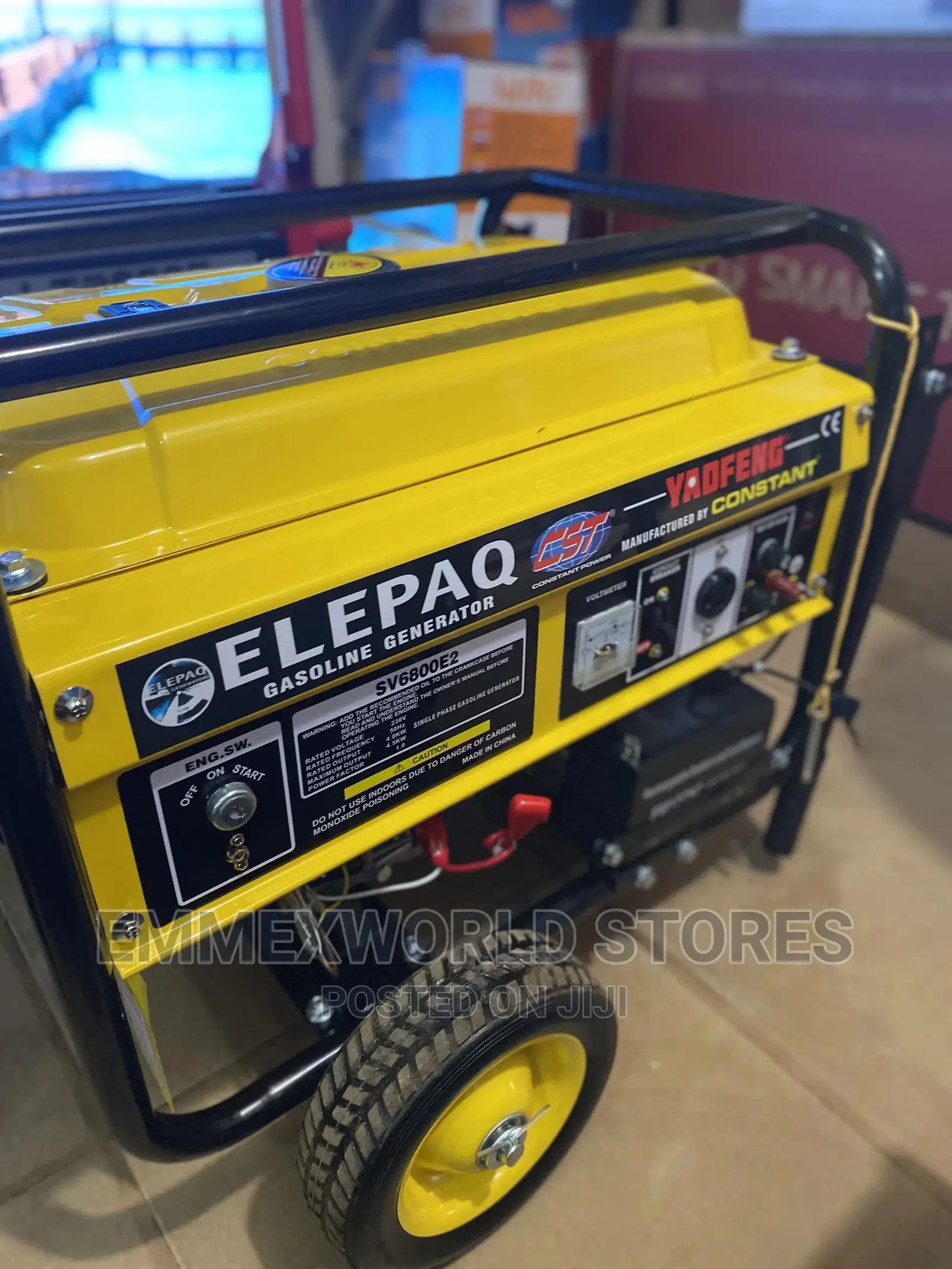 Elepaq Constant Generator Set Sv 6800E2