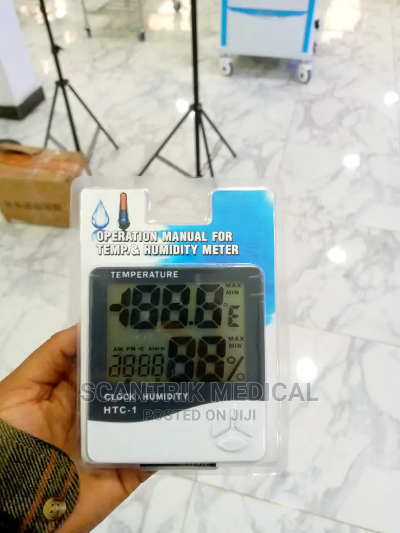 Digital LCD Thermohygrometer