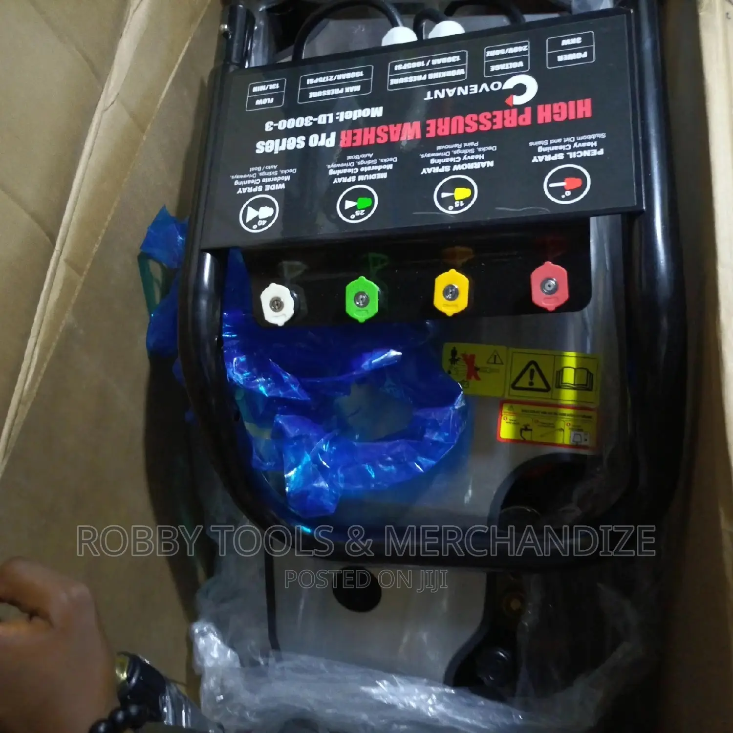Covenant High Pressure Washing Machine 4HP 3000W 240V