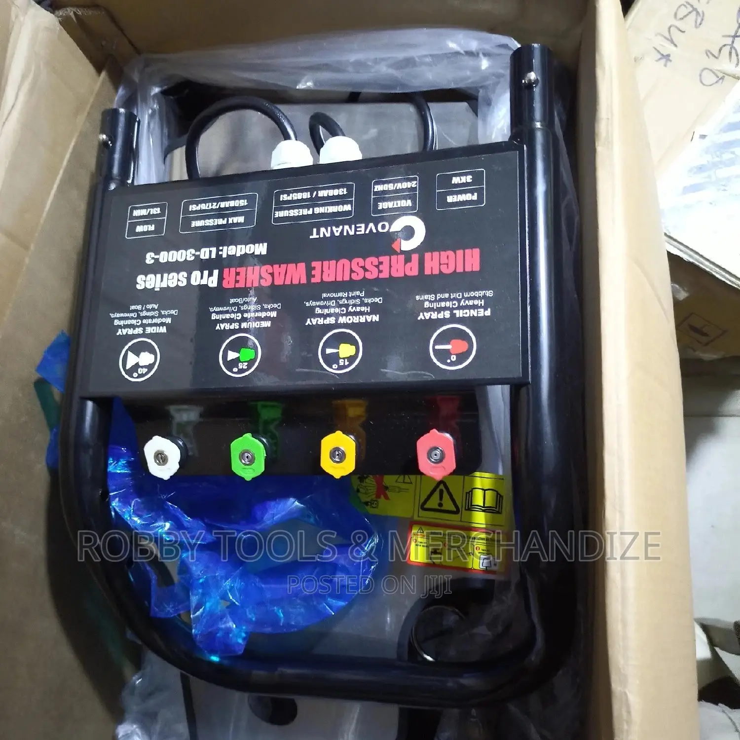Covenant High Pressure Washing Machine 5.3HP, 4000W, 400V