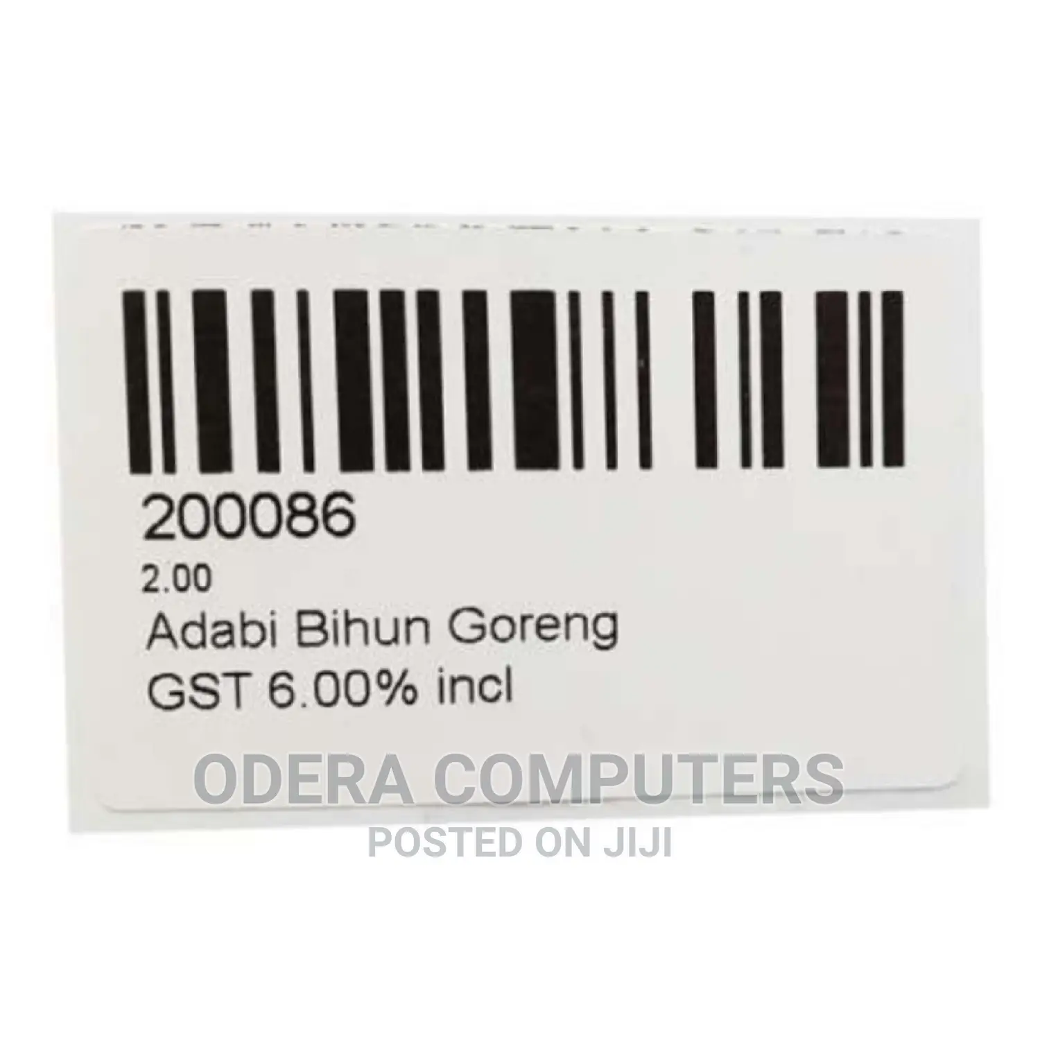 Label Sticker 50mm by 25mm Thermal Barcode Quality Paper