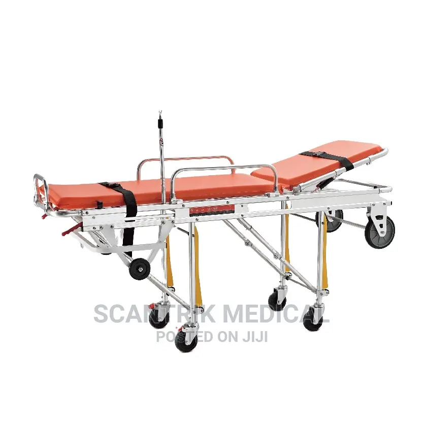 Ambulance / Hospital Stretcher With Drip Stand