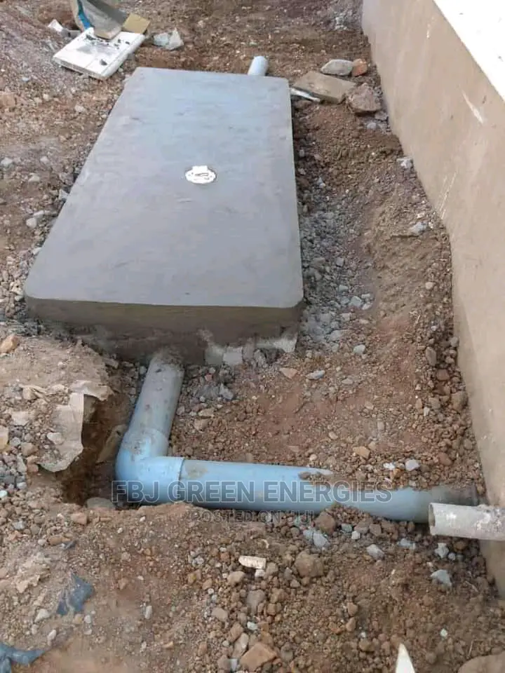 Toilet Biodigester Installation System