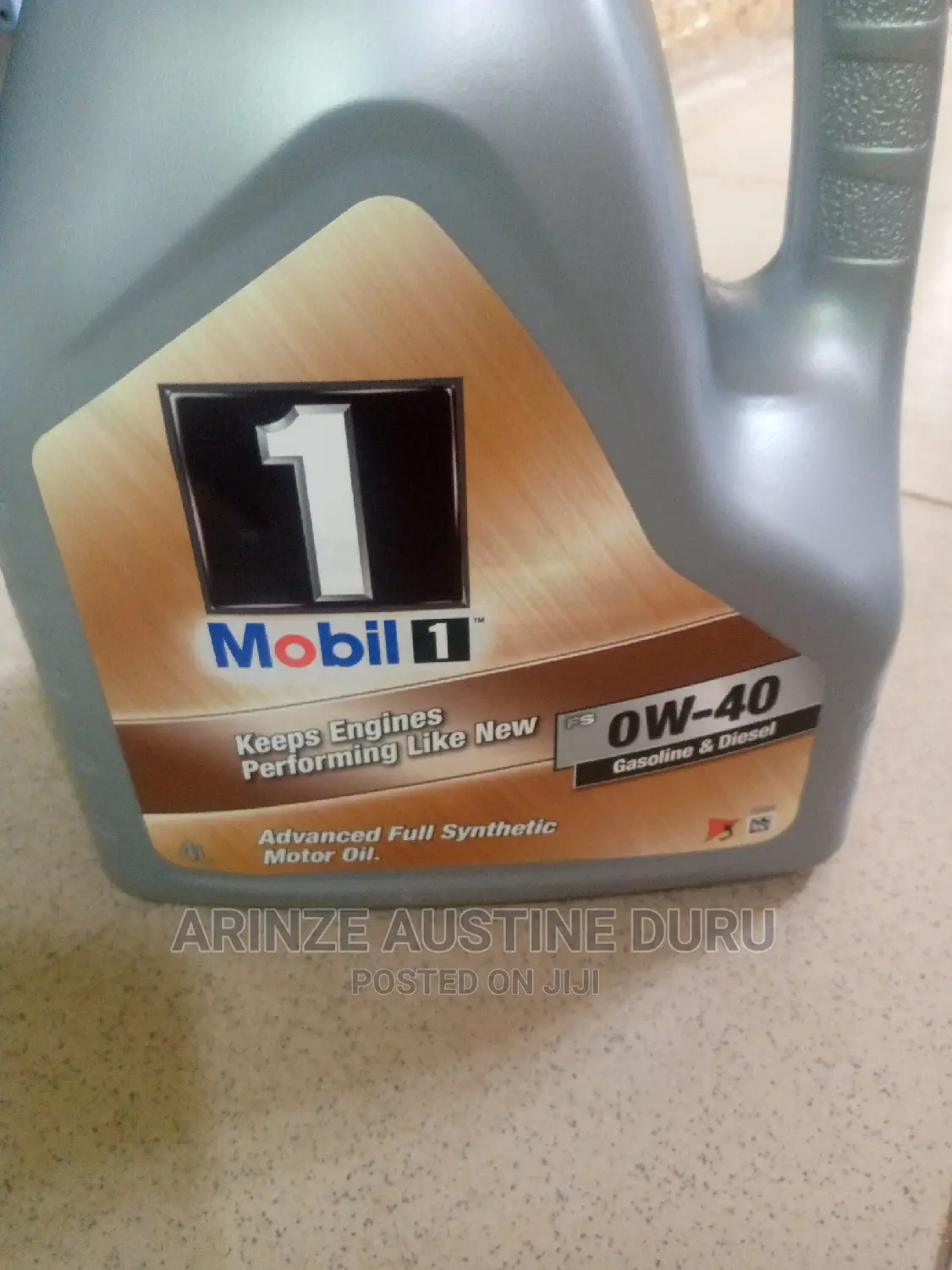Mobil 0w-40 Full Synthetic Engine Oil - 4L