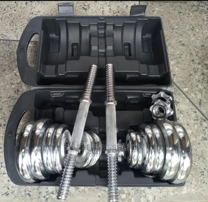 20kg Adjustable Case Dumbbells