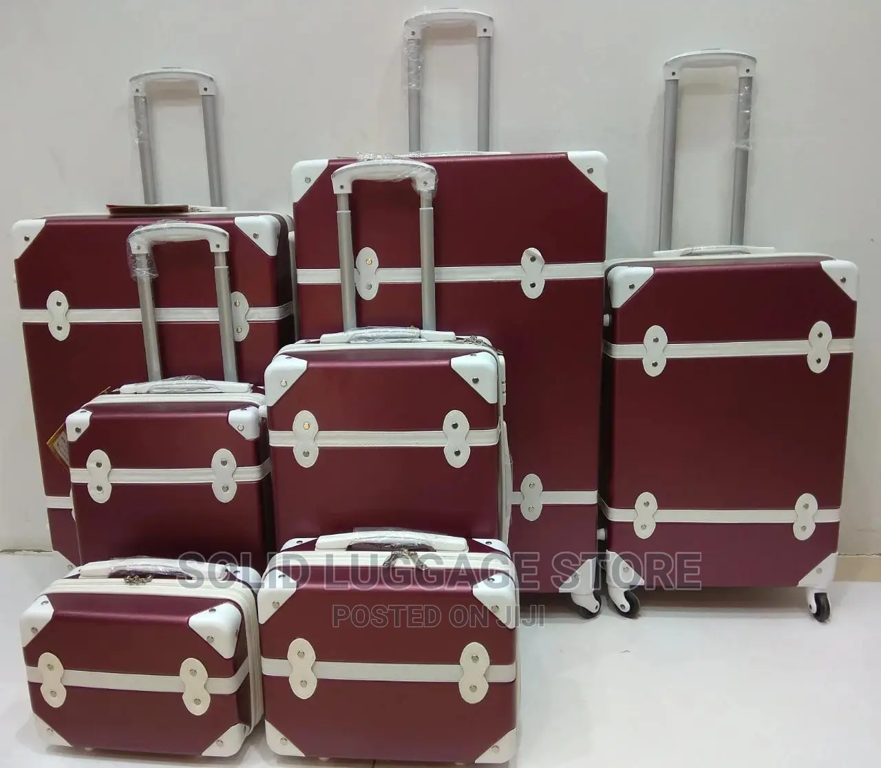 Set of 7 Trolley Luggage Box